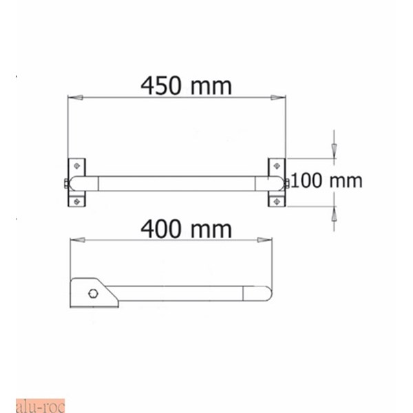 Estructura silla para duchas y bañeras