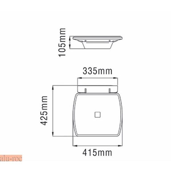 Estructura del asiento para baños