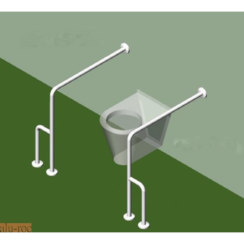 Asidero reforzado para minusválidos Ideal para colocar al lado del lavamanos o wc