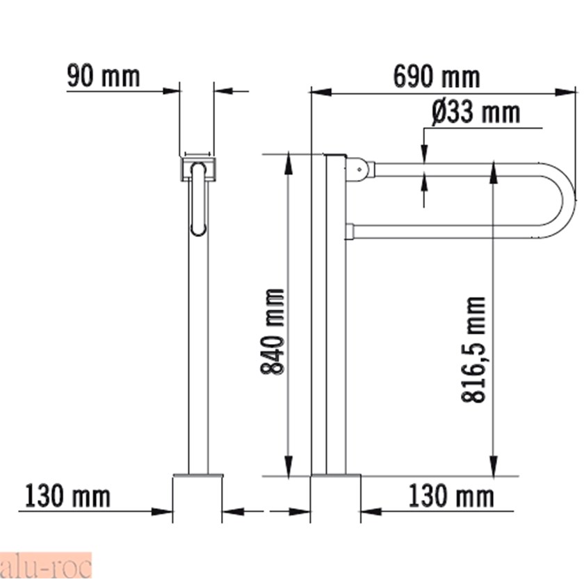 Ideal para colocar junto al inodoro o lavamanos