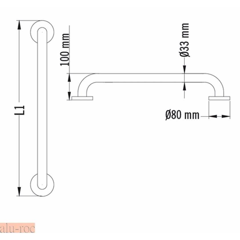 Ideal para baños de minusválidos