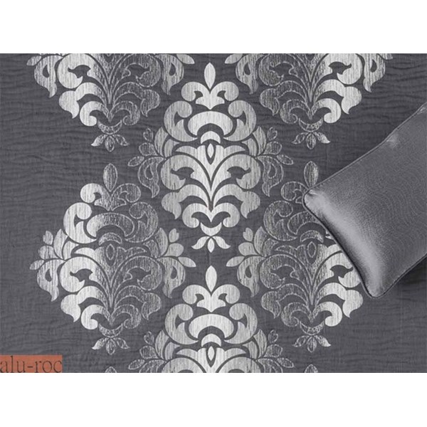 Tejido estampado Palace de Tejidos JVR en color Gris oscuro