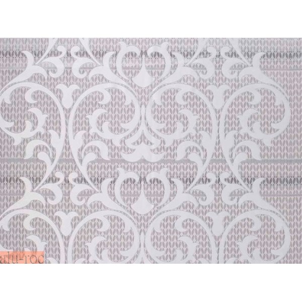 Tejido Agatha estampado en color Gris plata de Tejidos JVR