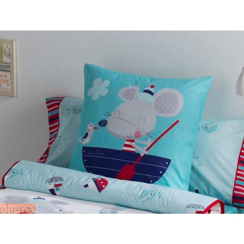 Viste el dormitorio con estos cojines unisex para decoraciones marineras