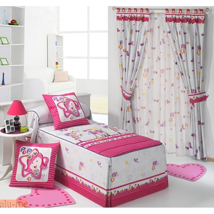 Decora la habitación de los mas jovenes con textiles de estampados &quot;popstar&quot;