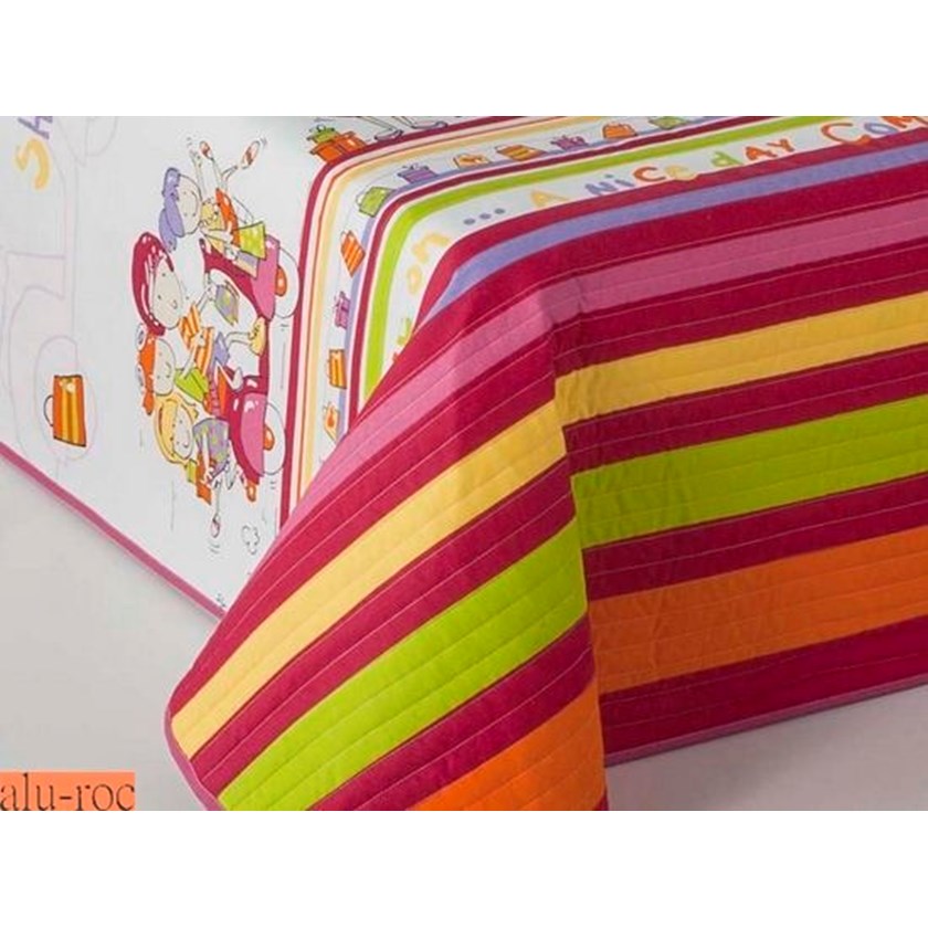 Ropa de cama infantilde vivos colores y estampados divertidos