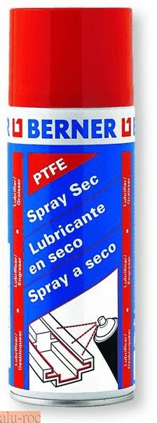 Spray lubricante seco PTFE Berner 147724 bote 400 ml.
