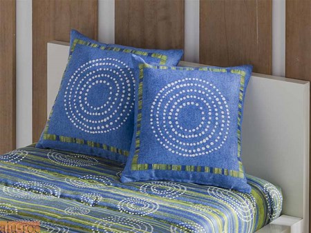 Cojines de diseño hippie para decorar la cama del dormitorio