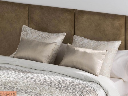 Cojines cuadrantes Ivanna para decoración de la cama del dormitorio, elegantes y finos