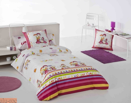 Funda nórdica Shopping para decoración textil del dormitorio infantil
