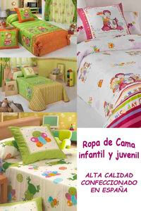 Decoración textil para dormitorios infantiles en alu-roc.com